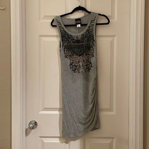 Harley Davidson grey dress.